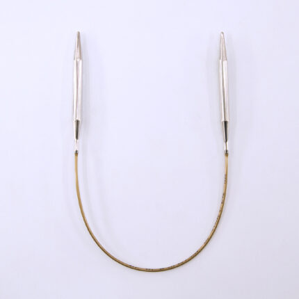 Спицы круговые Addi 7 мм, 40 см, укороченные супергладкие addiClassic, арт.105-7/7-40