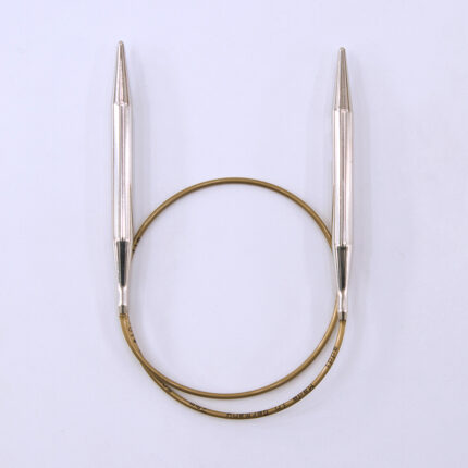 Спицы круговые Addi 7 мм, 50 см, укороченные супергладкие addiClassic, арт.105-7/7-50