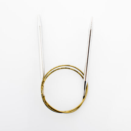 Спицы круговые Addi 7 мм, 80 см, супергладкие addiClassic, арт.105-7/7-80