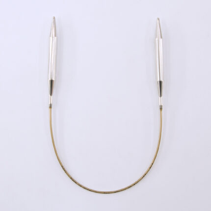 Спицы круговые Addi 8 мм, 40 см, укороченные супергладкие addiClassic, арт.105-7/8-40