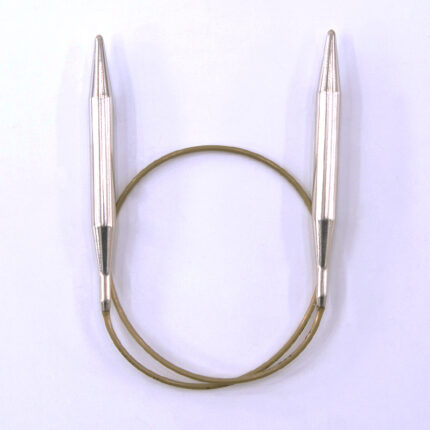 Спицы круговые Addi 8 мм, 50 см, укороченные супергладкие addiClassic, арт.105-7/8-50