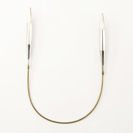 Спицы круговые Addi 9 мм, 40 см, укороченные супергладкие addiClassic, арт.105-7/9-40