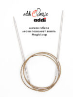 Спицы круговые Addi Classic 3 мм, 100 см, супергладкие, арт.105-7/3-100