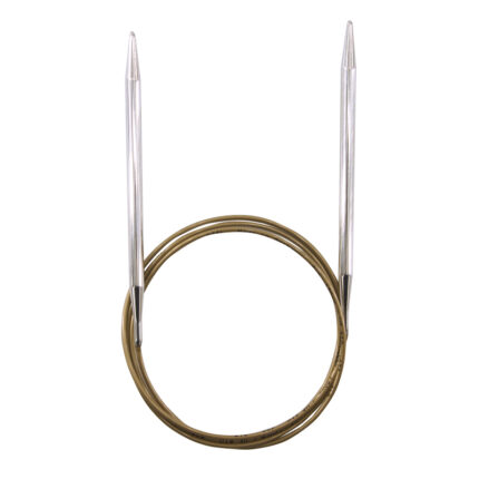 Спицы круговые Addi Classic 6 мм, 120 см, супергладкие, арт.105-7/6-120