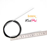 Спицы круговые Knit Pro Basix Aluminum 2,25мм, 150см, 45387