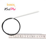 Спицы круговые Knit Pro Basix Aluminum 2,5мм, 80см, 45332