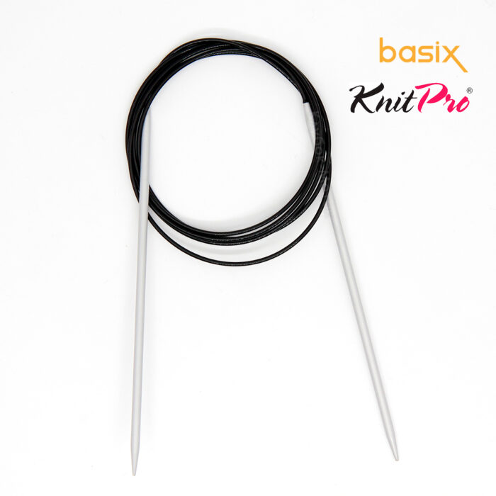 Спицы круговые Knit Pro Basix Aluminum 3,25мм, 150см, 45389