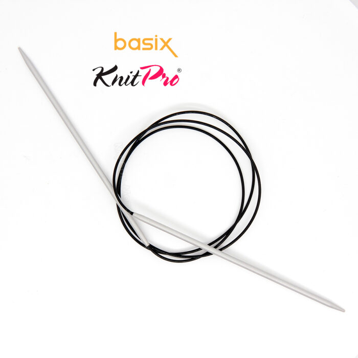 Спицы круговые Knit Pro Basix Aluminum 3,25мм, 80см, 45377