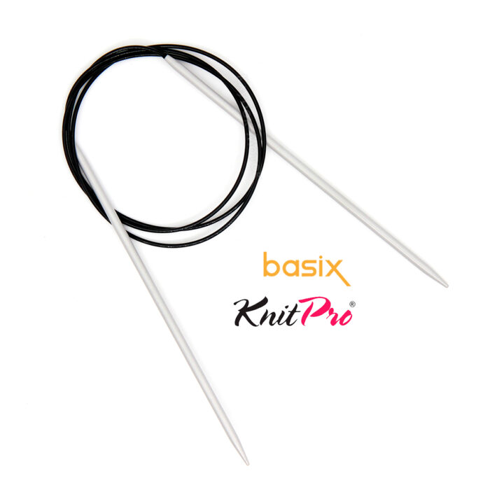 Спицы круговые Knit Pro Basix Aluminum 3,25мм, 80см, 45377