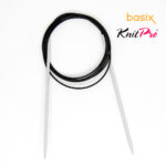 Спицы круговые Knit Pro Basix Aluminum 3,75мм, 150см, 45390