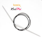 Спицы круговые Knit Pro Basix Aluminum 3,75мм, 80см, 45378