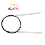 Спицы круговые Knit Pro Basix Aluminum 4,5мм, 80см, 45336