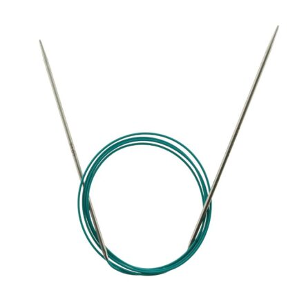 Спицы круговые KnitPro Mindful 2,5мм, 120см, нержавеющая сталь, серебристый, арт.36133