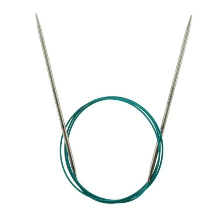 Спицы круговые KnitPro Mindful 3,25мм, 100см, нержавеющая сталь, серебристый, арт.36116