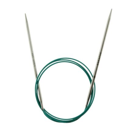 Спицы круговые KnitPro Mindful 3,5мм, 100см, нержавеющая сталь, серебристый, арт.36117