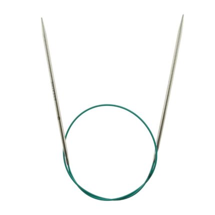 Спицы круговые KnitPro Mindful 3,5мм, 60см, нержавеющая сталь, серебристый, арт.36077