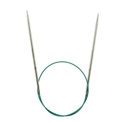 Спицы круговые KnitPro Mindful 3,75мм, 60см, нержавеющая сталь, серебристый, арт.36078