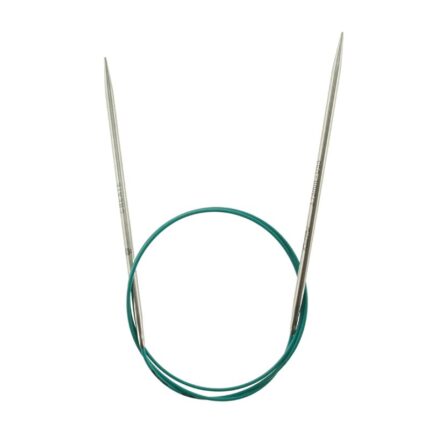 Спицы круговые KnitPro Mindful 3,75мм, 80см, нержавеющая сталь, серебристый, арт.36098