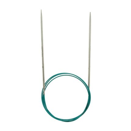 Спицы круговые KnitPro Mindful 3мм, 100см, нержавеющая сталь, серебристый, арт.36115