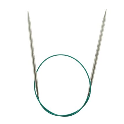 Спицы круговые KnitPro Mindful 4,5мм, 60см, нержавеющая сталь, серебристый, арт.36080