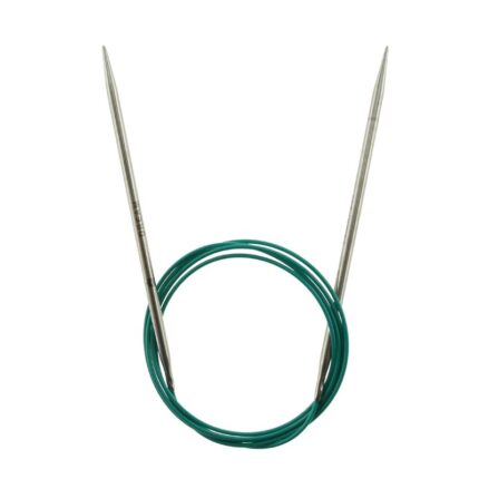 Спицы круговые KnitPro Mindful 4мм, 120см, нержавеющая сталь, серебристый, арт.36139