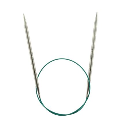 Спицы круговые KnitPro Mindful 5мм, 60см, нержавеющая сталь, серебристый, арт.36081