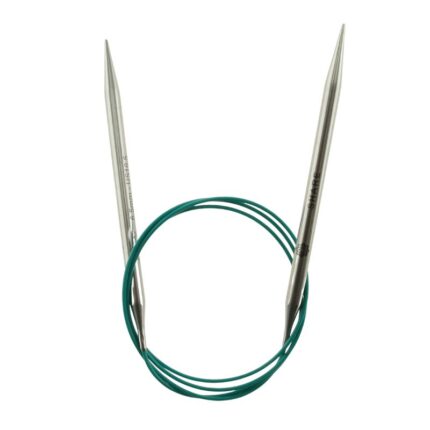 Спицы круговые KnitPro Mindful 6,5мм, 100см, нержавеющая сталь, серебристый, арт.36124