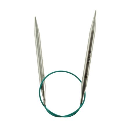 Спицы круговые KnitPro Mindful 6,5мм, 40см, нержавеющая сталь, серебристый, арт.36064