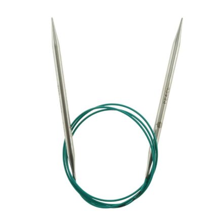 Спицы круговые KnitPro Mindful 6мм, 100см, нержавеющая сталь, серебристый, арт.36123