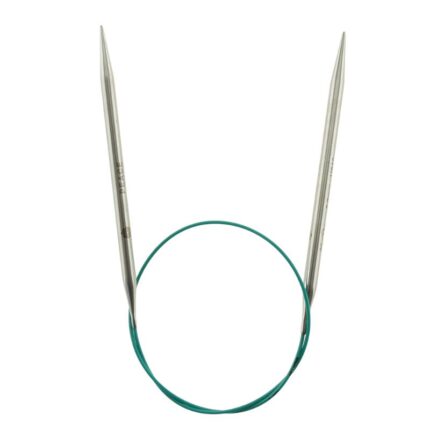 Спицы круговые KnitPro Mindful 6мм, 60см, нержавеющая сталь, серебристый, арт.36083