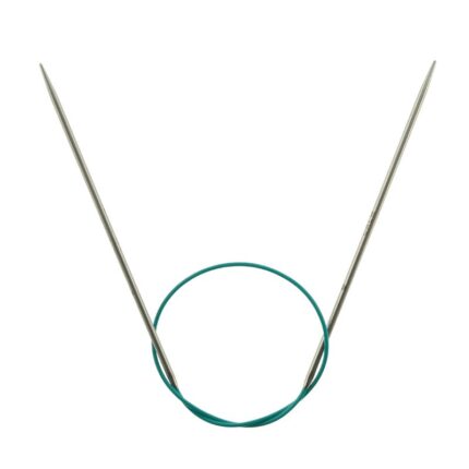 Спицы круговые Mindful 2мм/40см, нержавеющая сталь, серебристый, KnitPro, 36051