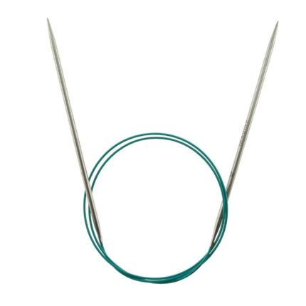 Спицы круговые Mindful 3,25мм/80см, нержавеющая сталь, серебристый, KnitPro, 36096