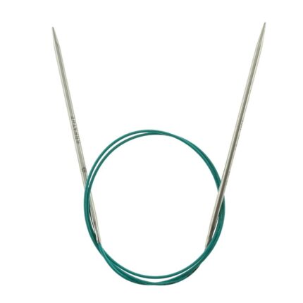 Спицы круговые Mindful 3,5мм/80см, нержавеющая сталь, серебристый, KnitPro, 36097