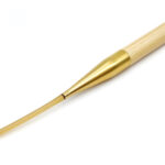 Спицы круговые Tulip 12 мм, 100 см, бамбуковые, поворотный тросик, Knina Swivel, арт.KS-1001200