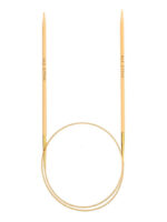 Спицы круговые Tulip 3.75 мм, 60 см, бамбуковые, поворотный тросик, Knina Swivel, арт.KS-600375