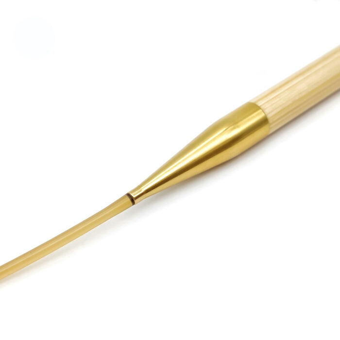 Спицы круговые Tulip 5 мм, 40 см, укороченные бамбуковые, поворотный тросик, Knina Swivel, арт.KS-400500