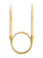 Спицы круговые Tulip 9 мм, 100 см, бамбуковые, поворотный тросик, Knina Swivel, арт.KS-1000900