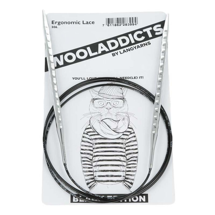 Спицы круговые супергладкие WOOLADDICTS Ergonomic Lace 6 мм, 120 см, арт.306.1260 Спицы круговые супергладкие WOOLADDICTS Ergonomic Lace 6 мм, 120 см, арт.306.1260