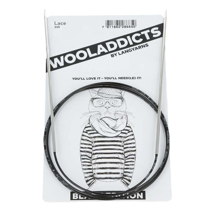 Спицы круговые супергладкие WOOLADDICTS Lace 4,5 мм, 150 см, арт.305.1545 Спицы круговые супергладкие WOOLADDICTS Lace 4,5 мм, 150 см, арт.305.1545