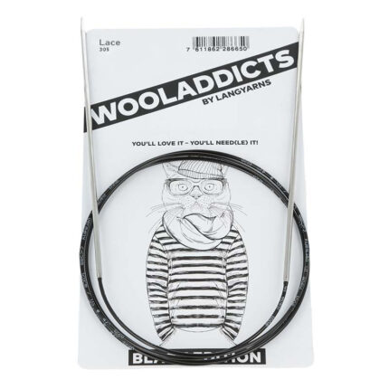 Спицы круговые супергладкие WOOLADDICTS Lace 7 мм, 150 см, арт.305.1570