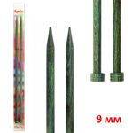 Спицы прямые KATIA, деревянные, 40 см, 9 мм, арт.7648