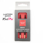 Спицы съемные Lantern Moon 4мм, 10см, укороченные, эбеновое дерево, KnitPro 350145