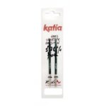 Спицы съемные укороченные KnitPro Katia 4 мм, 8,5см, деревянные, арт.7687