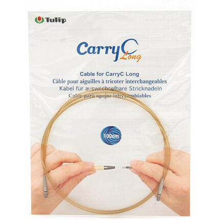 Тросик Tulip для съемных спиц CarryC Long, длина в сборе 100см, пластик, арт.CTMM-43