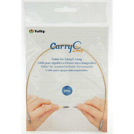 Тросик Tulip для съемных спиц CarryC Long, длина в сборе 50см, пластик, арт.CTMM-40