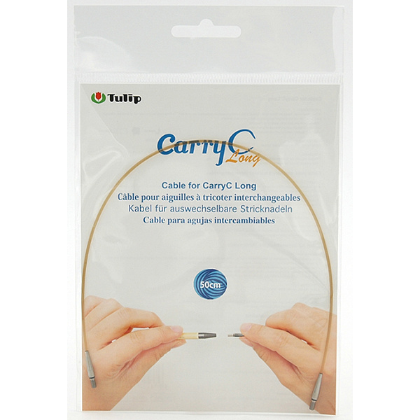 Тросик Tulip для съемных спиц CarryC Long, длина в сборе 50см, пластик, арт.CTMM-40 Тросик Tulip для съемных спиц CarryC Long, длина в сборе 50см, пластик, арт.CTMM-40