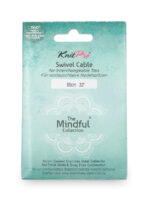 Тросик поворотный для съемных спиц 56 (80) см, Mindful KnitPro, арт.36604