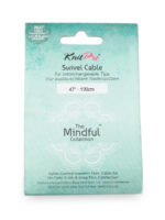 Тросик поворотный для съемных спиц 94 (120) см, Mindful KnitPro, арт.36606