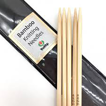 Tulip Спицы чулочные Bamboo 20см klubok-motok