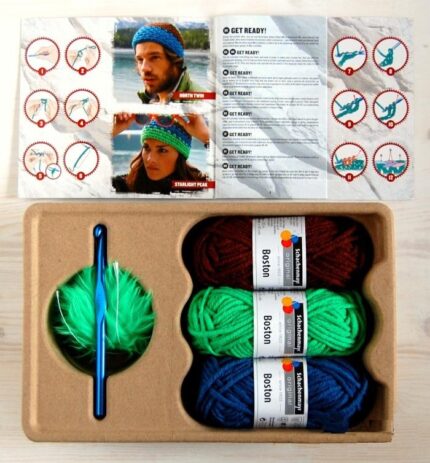 * Набор "My Mountain" для вязания шапки крючком, COATS, 9877023-00001